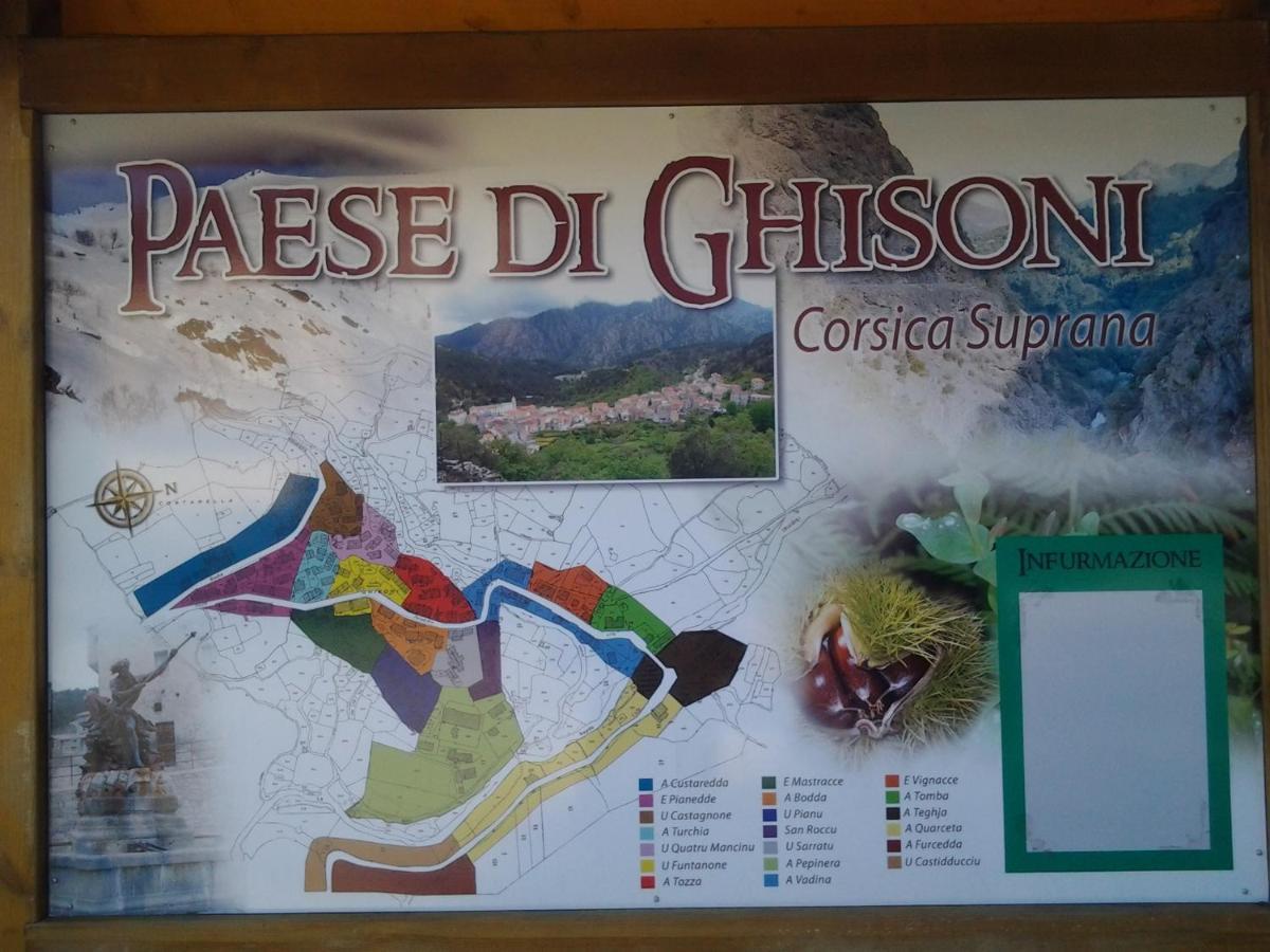 Lodge De Charme Avec Jacuzzi Ghisoni Bagian luar foto
