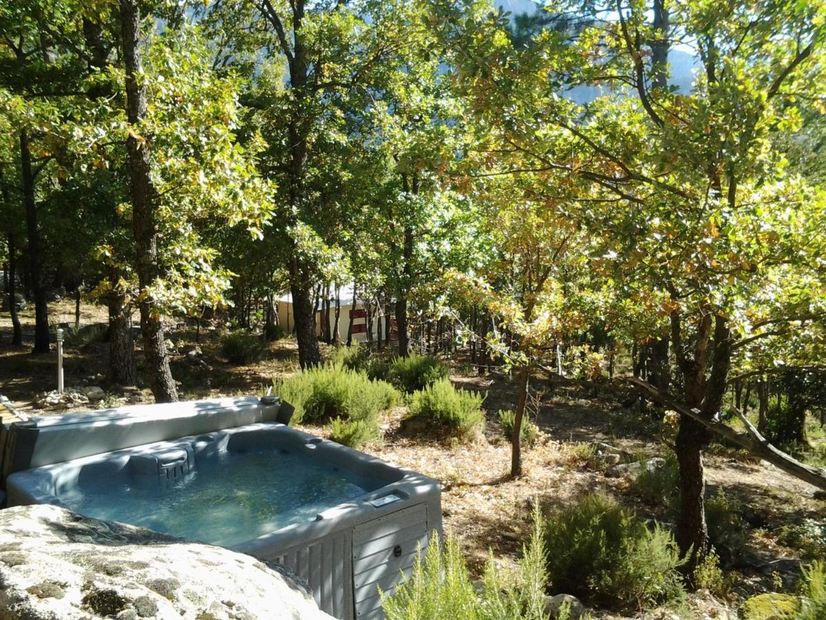 Lodge De Charme Avec Jacuzzi Ghisoni Bagian luar foto